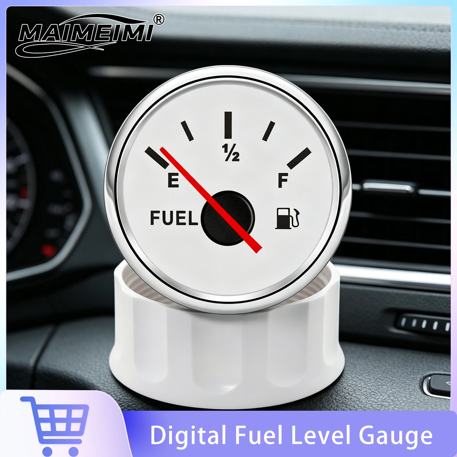 52mm Fuel Level Gauge 0-190 ohm/240-33 ohm Fuel Level Sensor Fuel Float Level Gauge Pointer For Marine Boat Car Truck Yacht
52mm Fuel Level Gauge 0-190 ohm/240-33 ohm Fuel Level Sensor Fuel Float Level Gauge Pointer For Marine Boat Car Truck Yacht