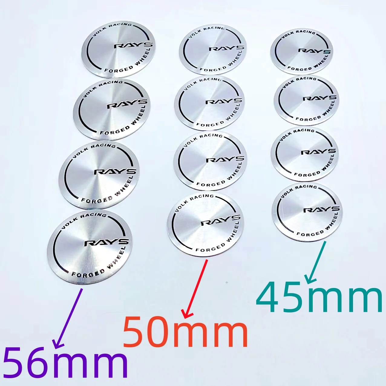 4pcs 45mm 50mm 56mm VOLK Racing RAYS Car Stickers for Blank Car Wheel Center Cap Emblem Rim Hub Cover Badge Styling Accessories
4pcs 45mm 50mm 56mm VOLK Racing RAYS Car Stickers for Blank Car Wheel Center Cap Emblem Rim Hub Cover Badge Styling Accessories
