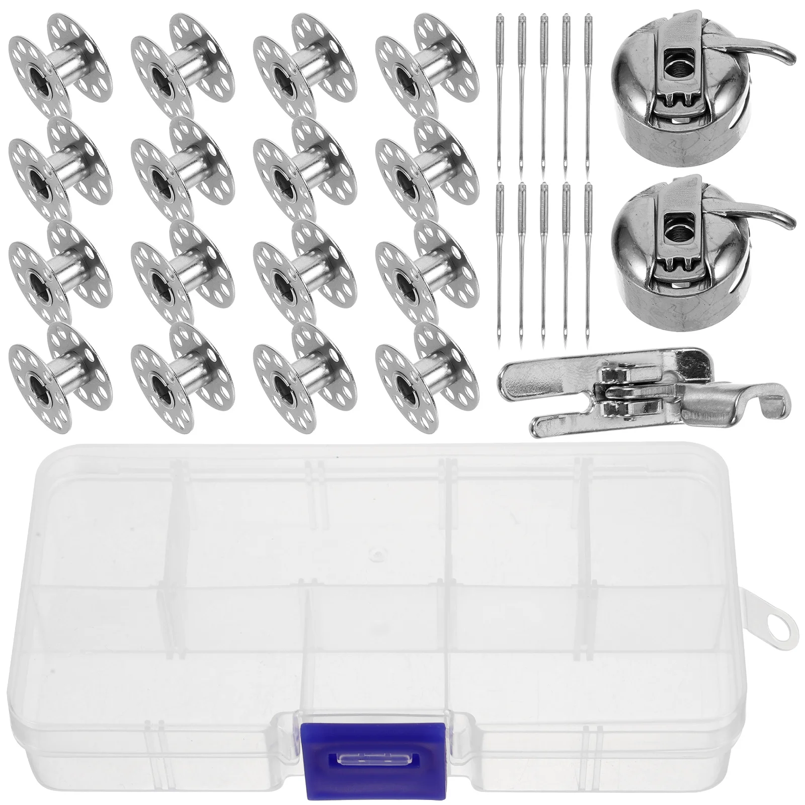 Sewing Machine Shuttle Case Accessories Bobbins Plastic Holder Replacement Spare
Sewing Machine Shuttle Case Accessories Bobbins Plastic Holder Replacement Spare