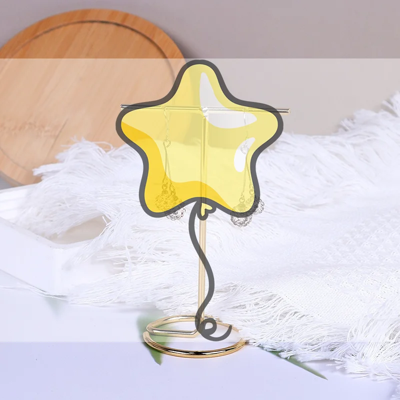 Jewelry Display Rack Metal T-shaped Earrings Necklace Storage Holder Stand Show Charms Universal Professional Showcase
Jewelry Display Rack Metal T-shaped Earrings Necklace Storage Holder Stand Show Charms Universal Professional Showcase