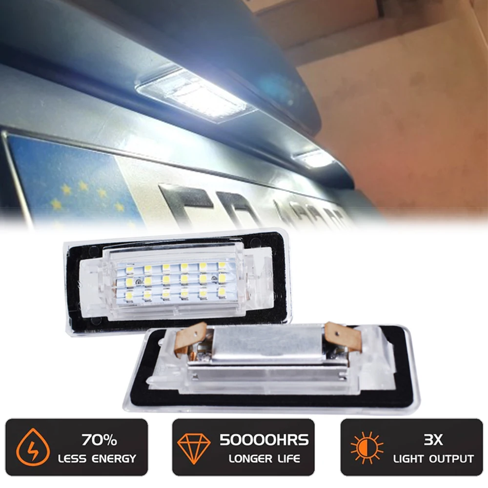 Для Audi TT Coupe 8N3 TT Roadster Cabrio 8N9 Audi TT MK1 8N 1998-2006 Бесплатное ошибка светодиодные задние фонари номерного знака 6000K
Для Audi TT Coupe 8N3 TT Roadster Cabrio 8N9 Audi TT MK1 8N 1998-2006 Бесплатное ошибка светодиодные задние фонари номерного знака 6000K