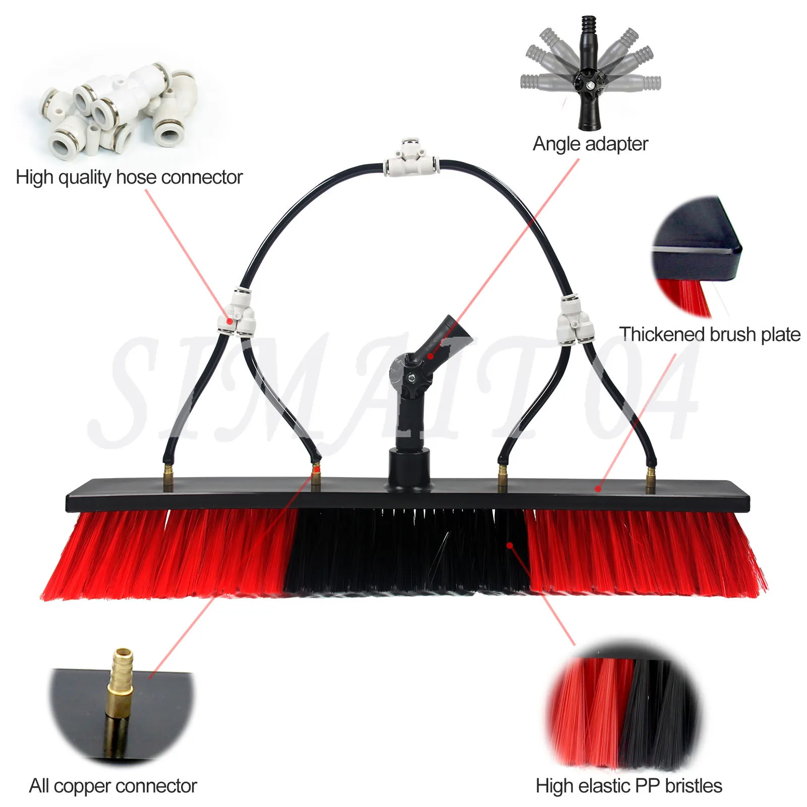 Photovoltaic Panels Cleaning Tool with12/18/24/30ft Extension Pole Solar Panel/High Window Glass/Track/Bus/Boats/Wall Washing
Photovoltaic Panels Cleaning Tool with12/18/24/30ft Extension Pole Solar Panel/High Window Glass/Track/Bus/Boats/Wall Washing