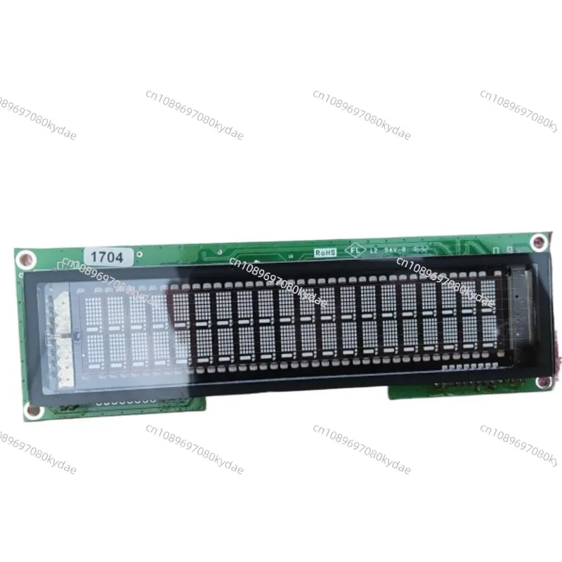 New VFD Display Screen, Serial Port Screen, 2002 Vacuum Fluorescent Display Screen, 135x33mm Futaba Screen
New VFD Display Screen, Serial Port Screen, 2002 Vacuum Fluorescent Display Screen, 135x33mm Futaba Screen