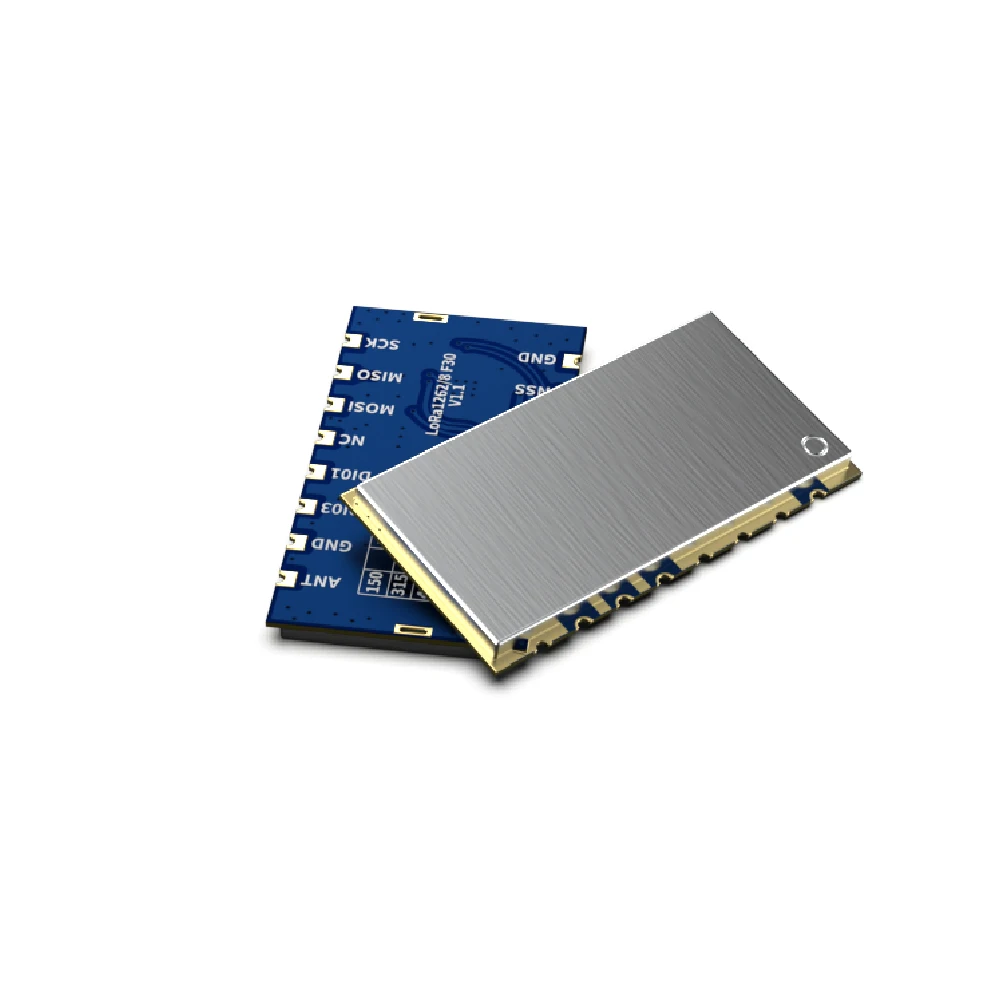 5pc/lot lora1262F30 - 315MHz 33dBm long range TCXO High sensitivity low current embedded 2W SPI SX1262 LoRa Module
5pc/lot lora1262F30 - 315MHz 33dBm long range TCXO High sensitivity low current embedded 2W SPI SX1262 LoRa Module