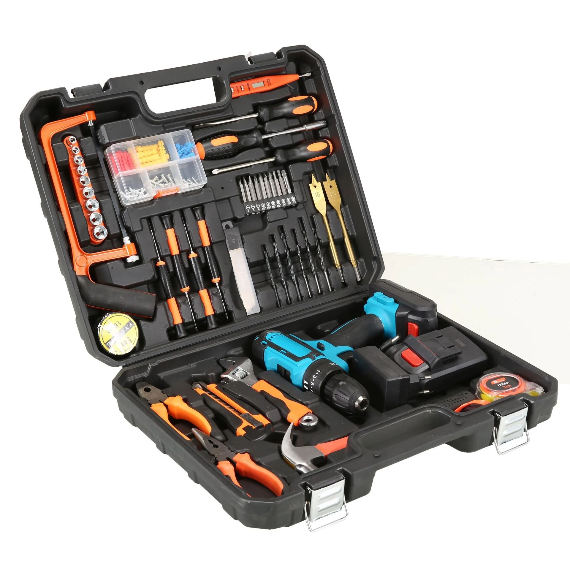 124 Piece Electric Drill Impact Drill Tool Kit Set Household Combination Set Repair Electric Drill Tool Kit
124 Piece Electric Drill Impact Drill Tool Kit Set Household Combination Set Repair Electric Drill Tool Kit