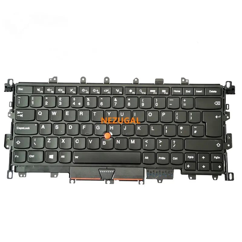 Клавиатура для ноутбука Lenovo Thinkpad Carbon X1 Gen 4 4th 2016, раскладка с подсветкой и красной указательной клавиатурой Великобритании
Клавиатура для ноутбука Lenovo Thinkpad Carbon X1 Gen 4 4th 2016, раскладка с подсветкой и красной указательной клавиатурой Великобритании