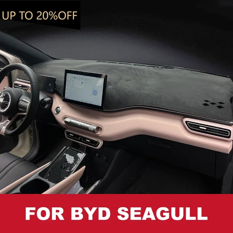 For BYD Seagull 2025 Left-hand Drive Car Dashboard Cover Sun Shade Pads Carpets Instrument Panel Desk Anti-UV Mats Case 
For BYD Seagull 2025 Left-hand Drive Car Dashboard Cover Sun Shade Pads Carpets Instrument Panel Desk Anti-UV Mats Case