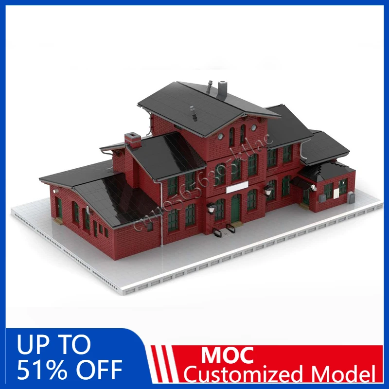 8000 PCS City Engineering Branch Line Train Station MOC Customize Modular Building Block Creative Design DIY Assembly Toy Gift
8000 PCS City Engineering Branch Line Train Station MOC Customize Modular Building Block Creative Design DIY Assembly Toy Gift