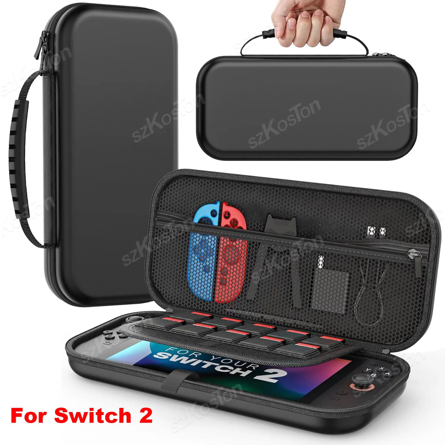 Для игровой консоли Switch 2, дорожная сумка для хранения из искусственной кожи, портативный защитный чехол, чехол для переноски игровых аксессуаров Switch2
Для игровой консоли Switch 2, дорожная сумка для хранения из искусственной кожи, портативный защитный чехол, чехол для переноски игровых аксессуаров Switch2