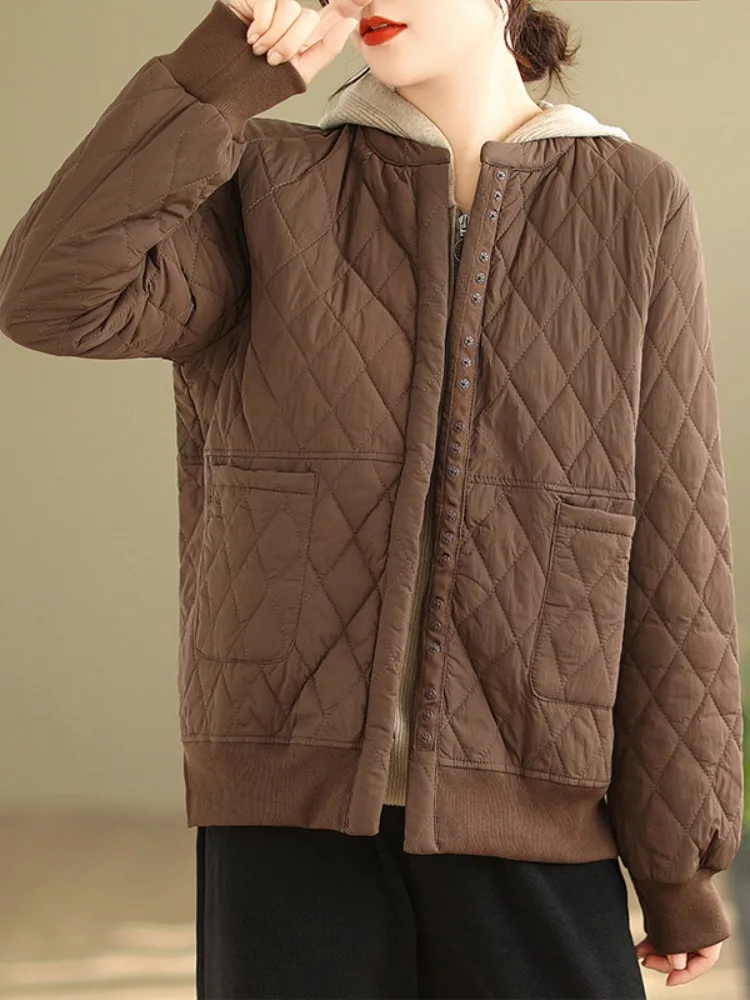 Повседневная хлопковая женская куртка свободного покроя, домашняя одежда, круглая домашняя одежда Ne, художественная одежда на пуговицах, Thiened Long Sve
Повседневная хлопковая женская куртка свободного покроя, домашняя одежда, круглая домашняя одежда Ne, художественная одежда на пуговицах, Thiened Long Sve