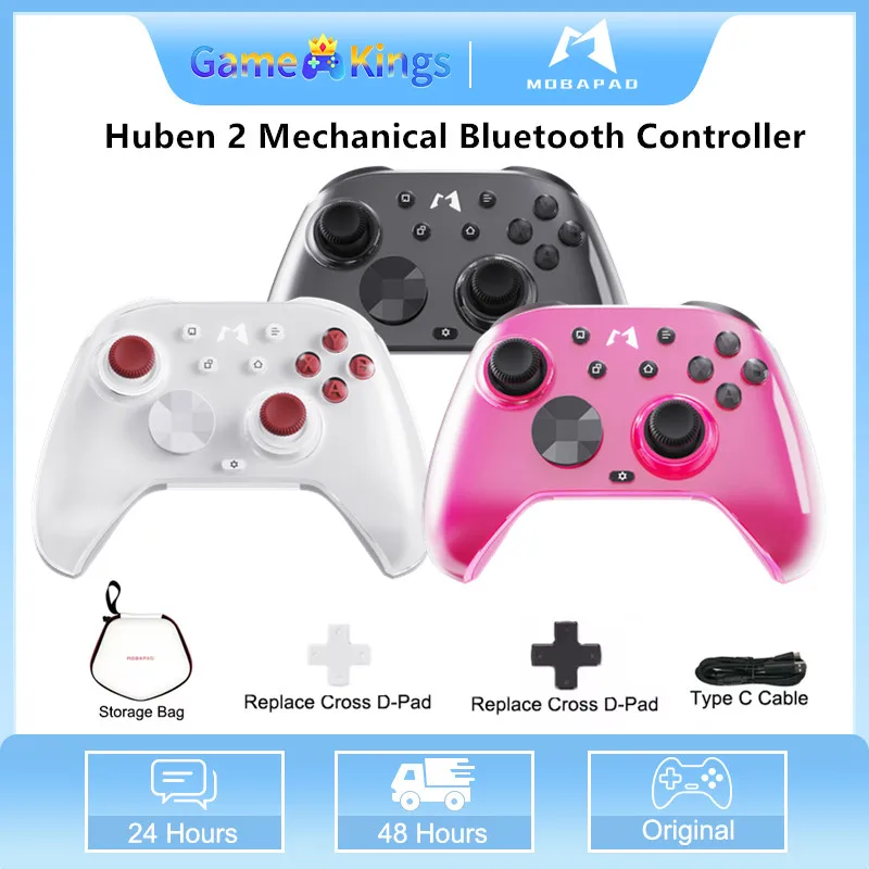 MOBAPAD Huben 2 Mechanical Bluetooth Controller For Nintendo Switch NS Switch 2 PC Android iOS Steam Game Console