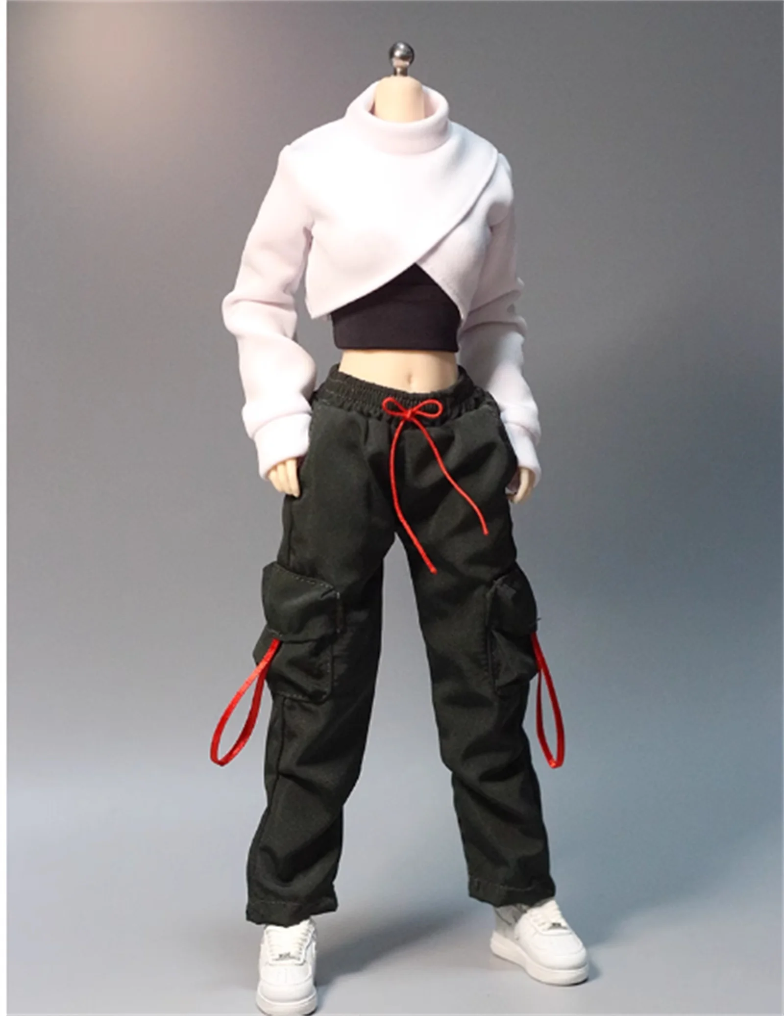1/6 Female soldier Pants clothing model Trendy hoodie workwear shirt trousers Model for 12" Jiaou doll TBLeague Figure Body
1/6 Female soldier Pants clothing model Trendy hoodie workwear shirt trousers Model for 12" Jiaou doll TBLeague Figure Body