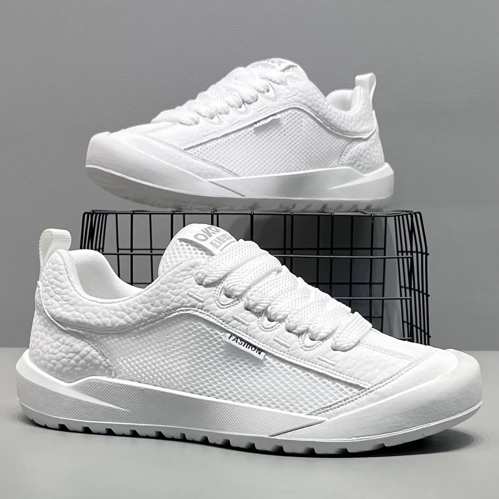 2026 New Spring Summer Lace-up Mesh Fashion Casual Sports Sneakers, Trend All-match Retro Agam Running Shoes For Daily Outfit
2026 New Spring Summer Lace-up Mesh Fashion Casual Sports Sneakers, Trend All-match Retro Agam Running Shoes For Daily Outfit