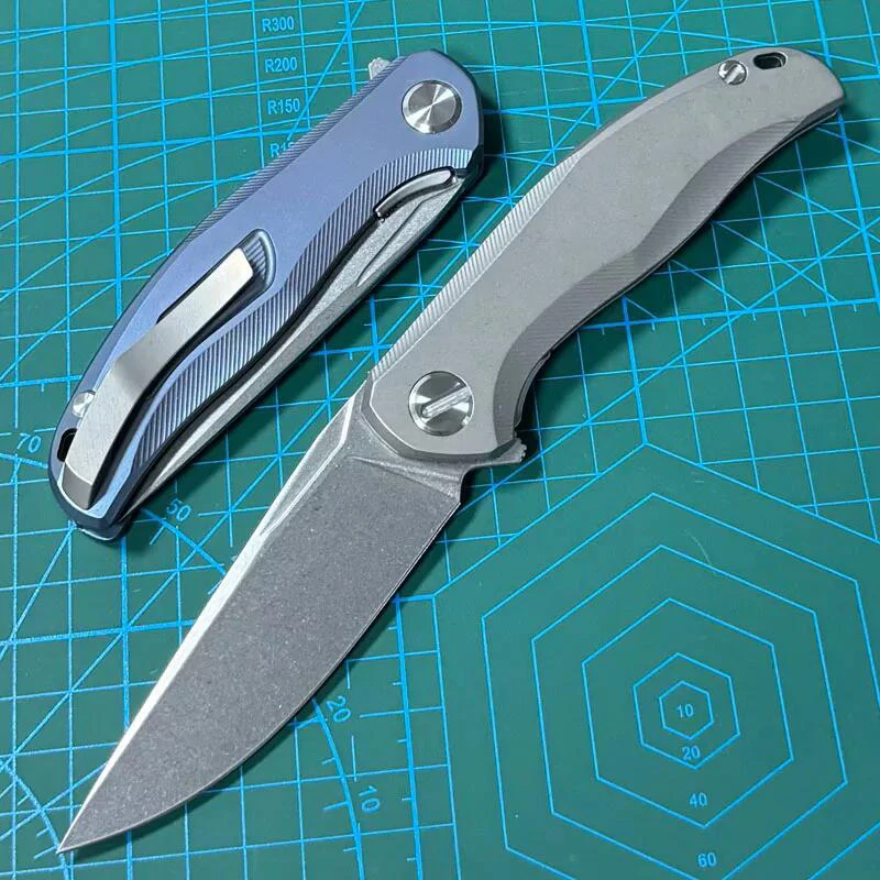 Lism Store S-Edition Flipper Knife 3.66" M390 Point Blade, TC4 Handles
Lism Store S-Edition Flipper Knife 3.66" M390 Point Blade, TC4 Handles