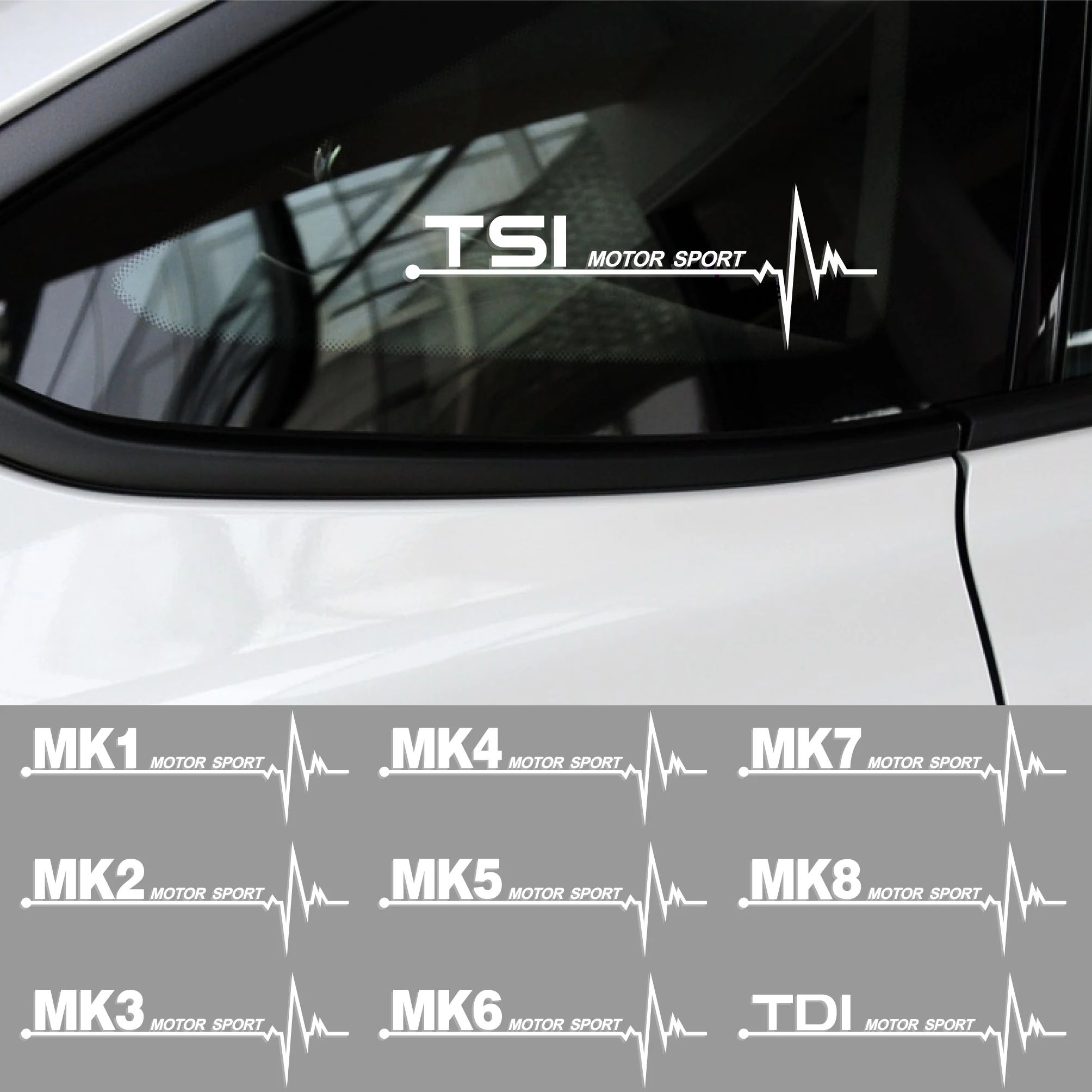 2pcs Car Side Window Reflective Stickers Apply for Golf 7 4 5 6 3 2 8 MK8 MK7 MK6 MK5 MK4 MK3 MK2 Auto Accessories Vinyl Decal
2pcs Car Side Window Reflective Stickers Apply for Golf 7 4 5 6 3 2 8 MK8 MK7 MK6 MK5 MK4 MK3 MK2 Auto Accessories Vinyl Decal