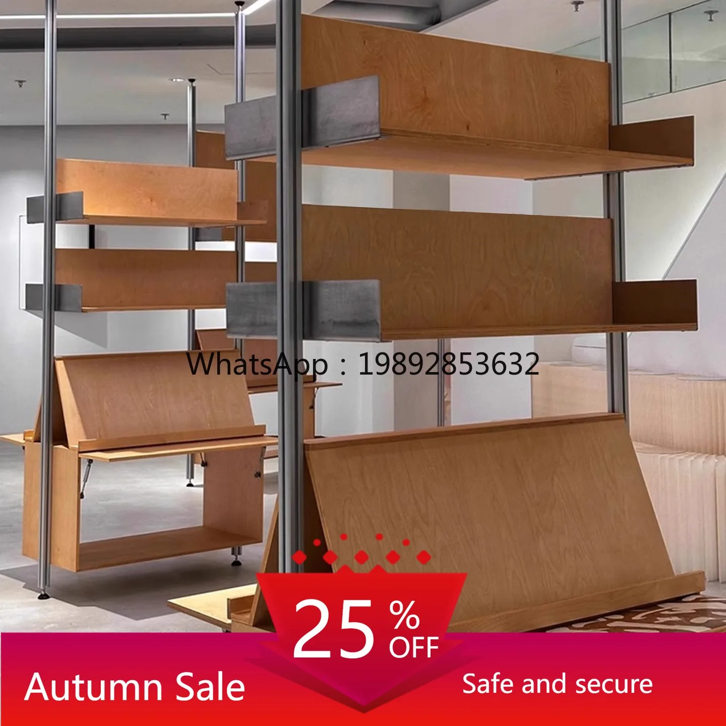 LYY Simple Partition Shelf Aluminum Profile Open-Sky Creative Decorative Storage Display Multi-Functional Display Rack 
LYY Simple Partition Shelf Aluminum Profile Open-Sky Creative Decorative Storage Display Multi-Functional Display Rack