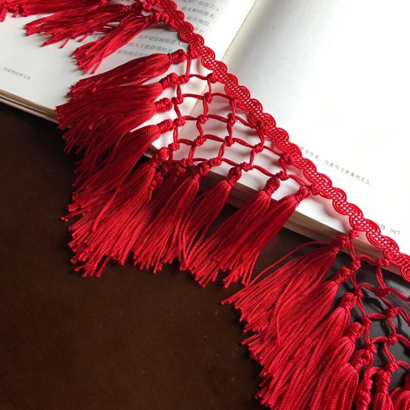 1yard Multi-row Triangular Tassel Fringe Lace Stage Clothing Latin Dress DIY Sewing Embellishment Accessories Decorative Trim
1yard Multi-row Triangular Tassel Fringe Lace Stage Clothing Latin Dress DIY Sewing Embellishment Accessories Decorative Trim