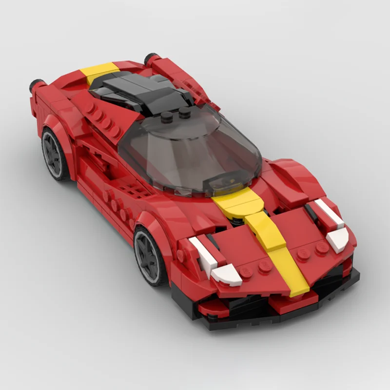 276PCS MOC City Champions Super Car Ferr Ri Laferr Supercar Hypercar Scale 8 Model Technology DIY Creative Assembly Brick Gift
276PCS MOC City Champions Super Car Ferr Ri Laferr Supercar Hypercar Scale 8 Model Technology DIY Creative Assembly Brick Gift