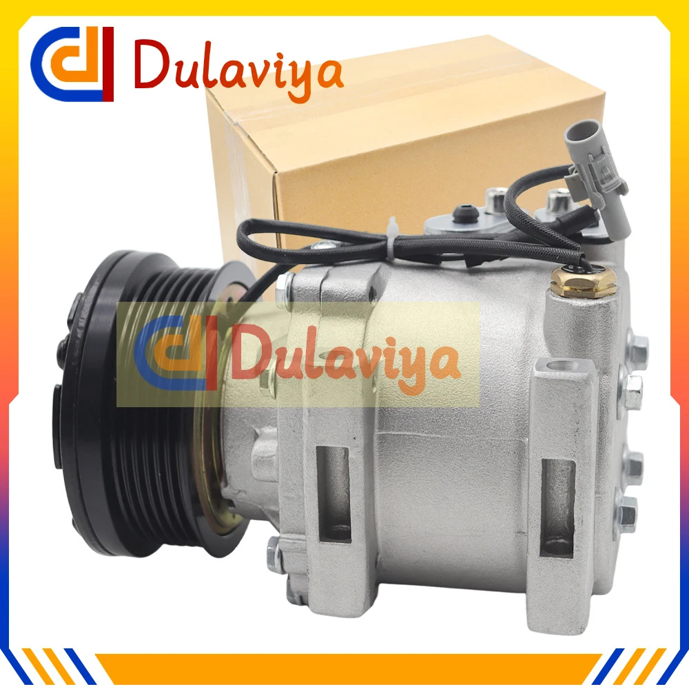 AC Compressor with Clutch For BYD F0 F3R G3R L3 F6 M6 F3 M6 S7S6 F8 G8 G3 086-CF1 WXH-066-C2 086CF1 WXH066C2 6 Grooves
AC Compressor with Clutch For BYD F0 F3R G3R L3 F6 M6 F3 M6 S7S6 F8 G8 G3 086-CF1 WXH-066-C2 086CF1 WXH066C2 6 Grooves