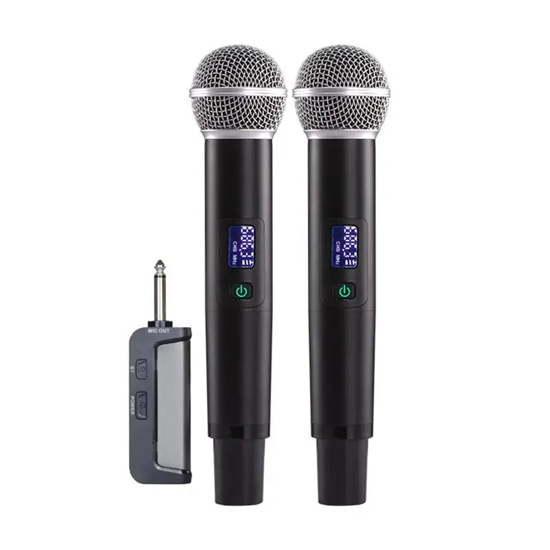 ABNR Wireless Handheld Dynamic Karaoke Microphone Bluetooth Receiver Performing Professional Home Reverb High And Low Bass
ABNR Wireless Handheld Dynamic Karaoke Microphone Bluetooth Receiver Performing Professional Home Reverb High And Low Bass