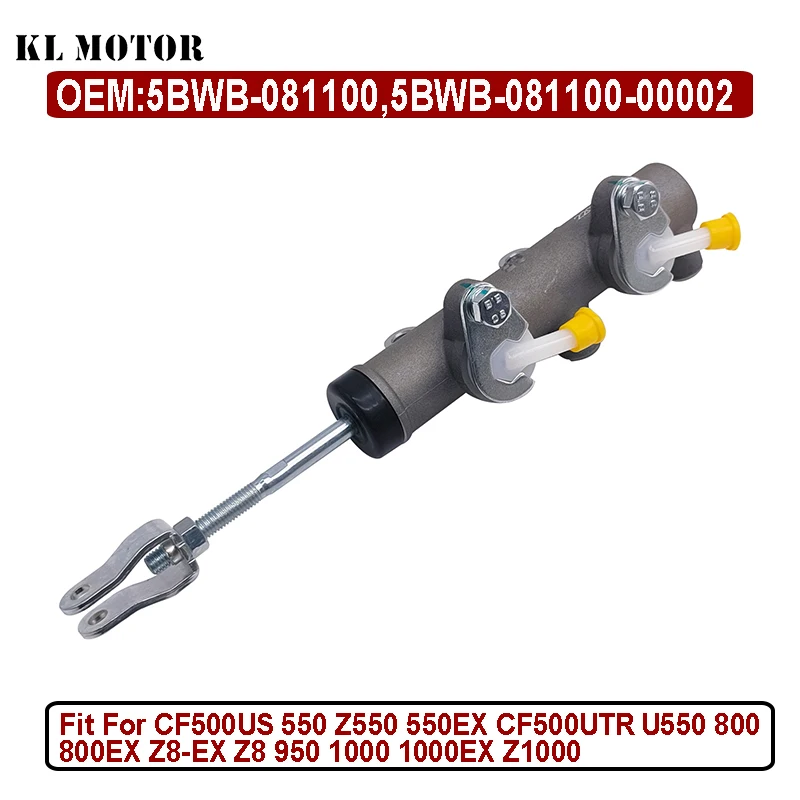 Brake Master Cylinder for CF 550 U550 Z550 600 U6 800 U8 800 Trail Z8 800EX 950 950EX 950HO 1000 U10 Z10 5BWB-081100-00002
Brake Master Cylinder for CF 550 U550 Z550 600 U6 800 U8 800 Trail Z8 800EX 950 950EX 950HO 1000 U10 Z10 5BWB-081100-00002