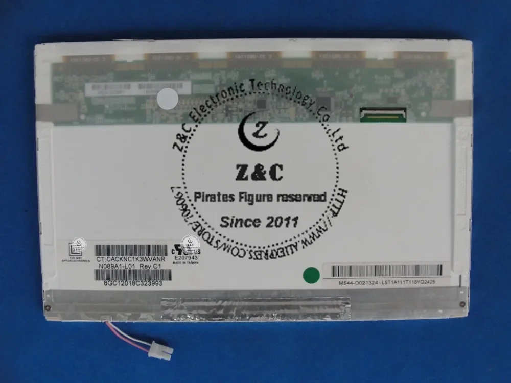 N089A1-L01 HT089WX1-100 Оригинальный 8,9-дюймовый ЖК-дисплей 1280*768 для ноутбуков CHIMEI
N089A1-L01 HT089WX1-100 Оригинальный 8,9-дюймовый ЖК-дисплей 1280*768 для ноутбуков CHIMEI