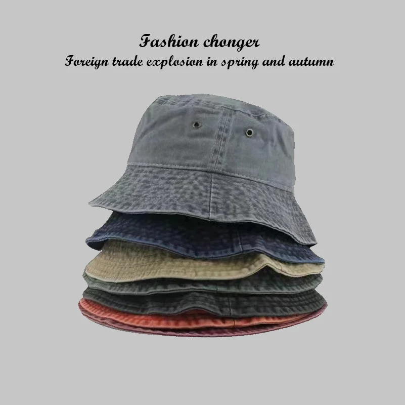 Fashion Women Men Washed Denim Solid Vintag Bucket Hats Lady Male Spring Summer Autumn Panama Fisherman Cap Hat For Women Men
Fashion Women Men Washed Denim Solid Vintag Bucket Hats Lady Male Spring Summer Autumn Panama Fisherman Cap Hat For Women Men