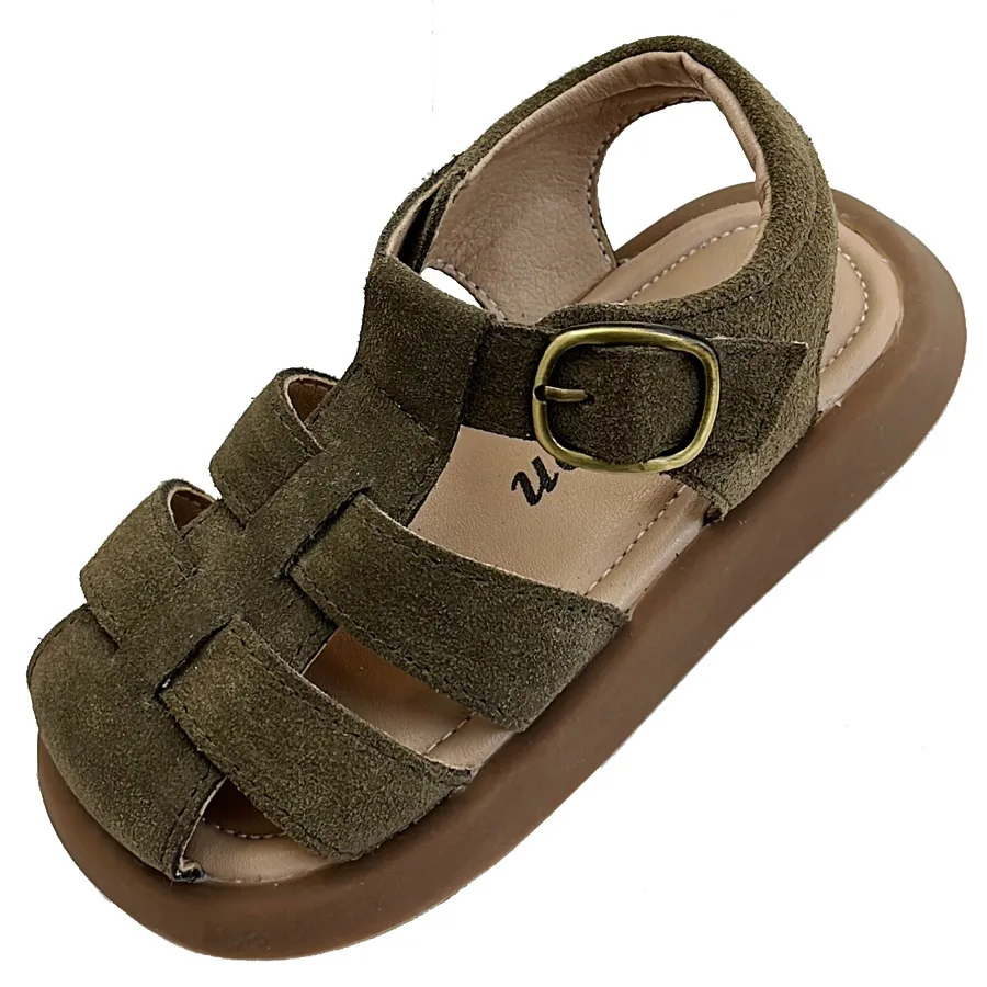 Men, women, children, infants and toddlers, Korean woven hollow out retro British style and Western style anti slip soft soled s
Men, women, children, infants and toddlers, Korean woven hollow out retro British style and Western style anti slip soft soled s