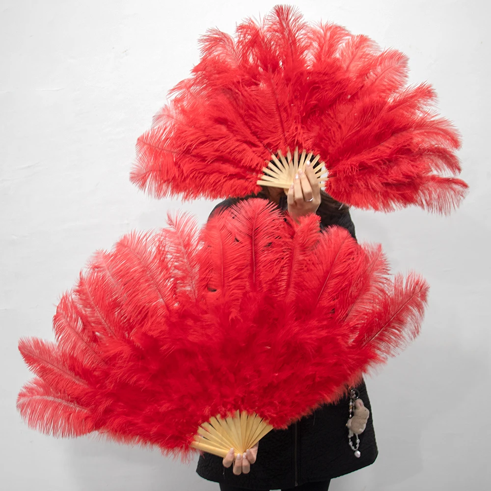 100/130cm Ostrich Feather Fans Fluffy White Plumes Folding Fan for Carnival Party Stage Opera Holding Props Decor Accessory
100/130cm Ostrich Feather Fans Fluffy White Plumes Folding Fan for Carnival Party Stage Opera Holding Props Decor Accessory