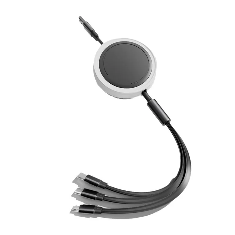 66W 3A Retractable 3in1 Fast Charging Cable for Smart Phone,Type-C/Micro USB/Lightning Port for iPhone and Android Phones
66W 3A Retractable 3in1 Fast Charging Cable for Smart Phone,Type-C/Micro USB/Lightning Port for iPhone and Android Phones