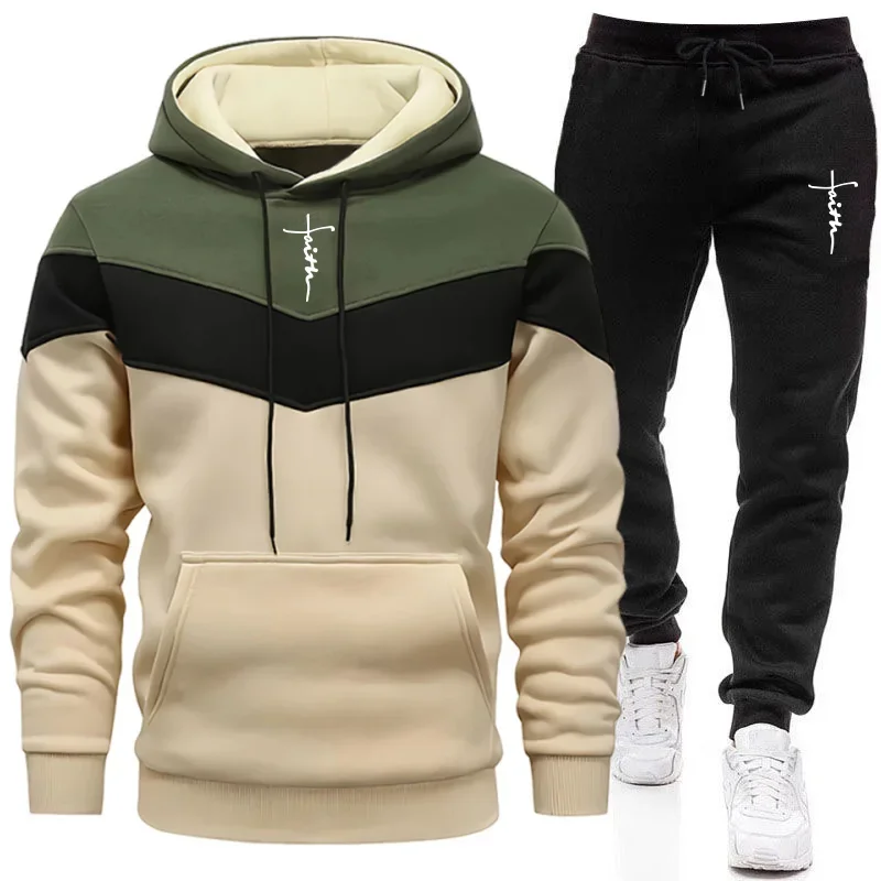 Comfort Casual Sports Autumn Winter Quality Hot Sale Men Tracksuit Fashion Hoodie Tricolor Single Sweatshirt and Pants Daily Man
Comfort Casual Sports Autumn Winter Quality Hot Sale Men Tracksuit Fashion Hoodie Tricolor Single Sweatshirt and Pants Daily Man