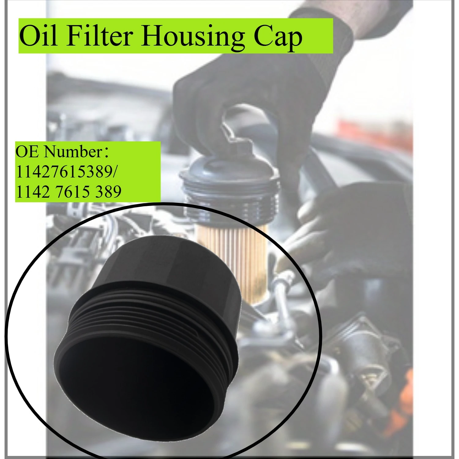 Oil Filter Cap Cover for BMW X5 535i 550i GT 550i/750i xDrive 760Li X6 650i Alpina B7 M5 M6 Gran Coupe M850i xDrive 11427615389
Oil Filter Cap Cover for BMW X5 535i 550i GT 550i/750i xDrive 760Li X6 650i Alpina B7 M5 M6 Gran Coupe M850i xDrive 11427615389