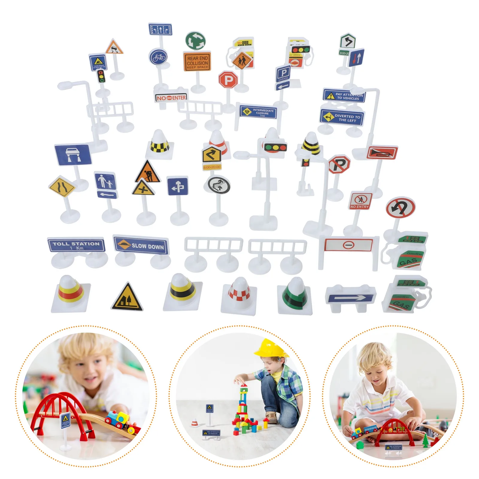 2Set Traffic Signs Learning Play Kit Mini Road Safety Signs Kids Traffic Lights Interactive Preschool Role Play Decoration
2Set Traffic Signs Learning Play Kit Mini Road Safety Signs Kids Traffic Lights Interactive Preschool Role Play Decoration