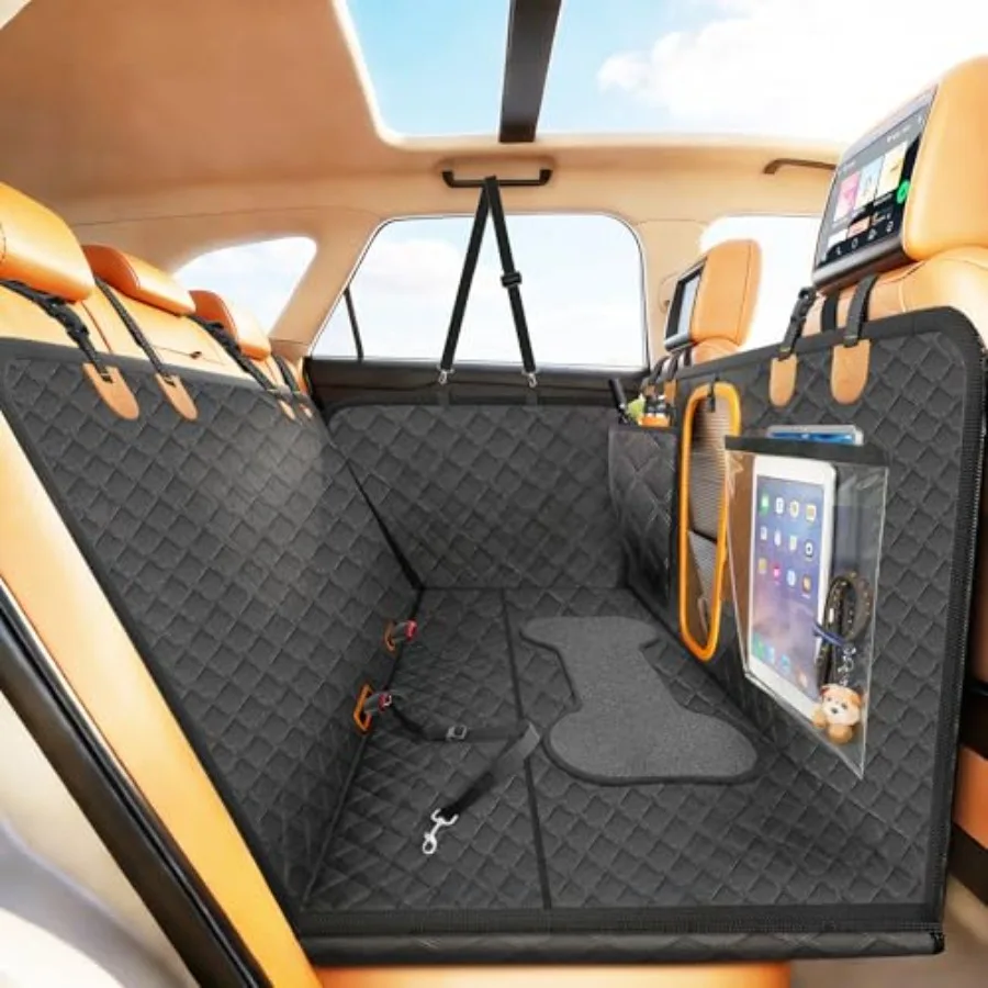 Водонепроницаемый складной чехол-гамак для собак из ПУ кожи Dog Bone, выдерживающий нагрузку до 280 фунтов, для заднего сиденья автомобиля (для внедорожников и седанов)
Водонепроницаемый складной чехол-гамак для собак из ПУ кожи Dog Bone, выдерживающий нагрузку до 280 фунтов, для заднего сиденья автомобиля (для внедорожников и седанов)