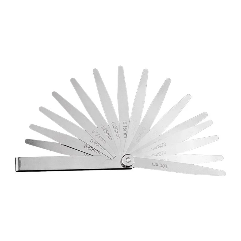 652F Stainless Steel Feeler Gauges Double Marked for Accurate Measurements Various Measuring Needs Engineering Vehicle Repair
652F Stainless Steel Feeler Gauges Double Marked for Accurate Measurements Various Measuring Needs Engineering Vehicle Repair