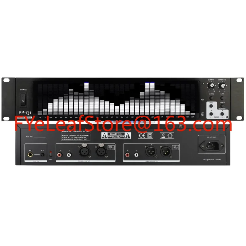 BDS PP-131 Rack-Mounted 2U Display Equalizer Audio AmplifierLevel Powe Analyzer Led
BDS PP-131 Rack-Mounted 2U Display Equalizer Audio AmplifierLevel Powe Analyzer Led