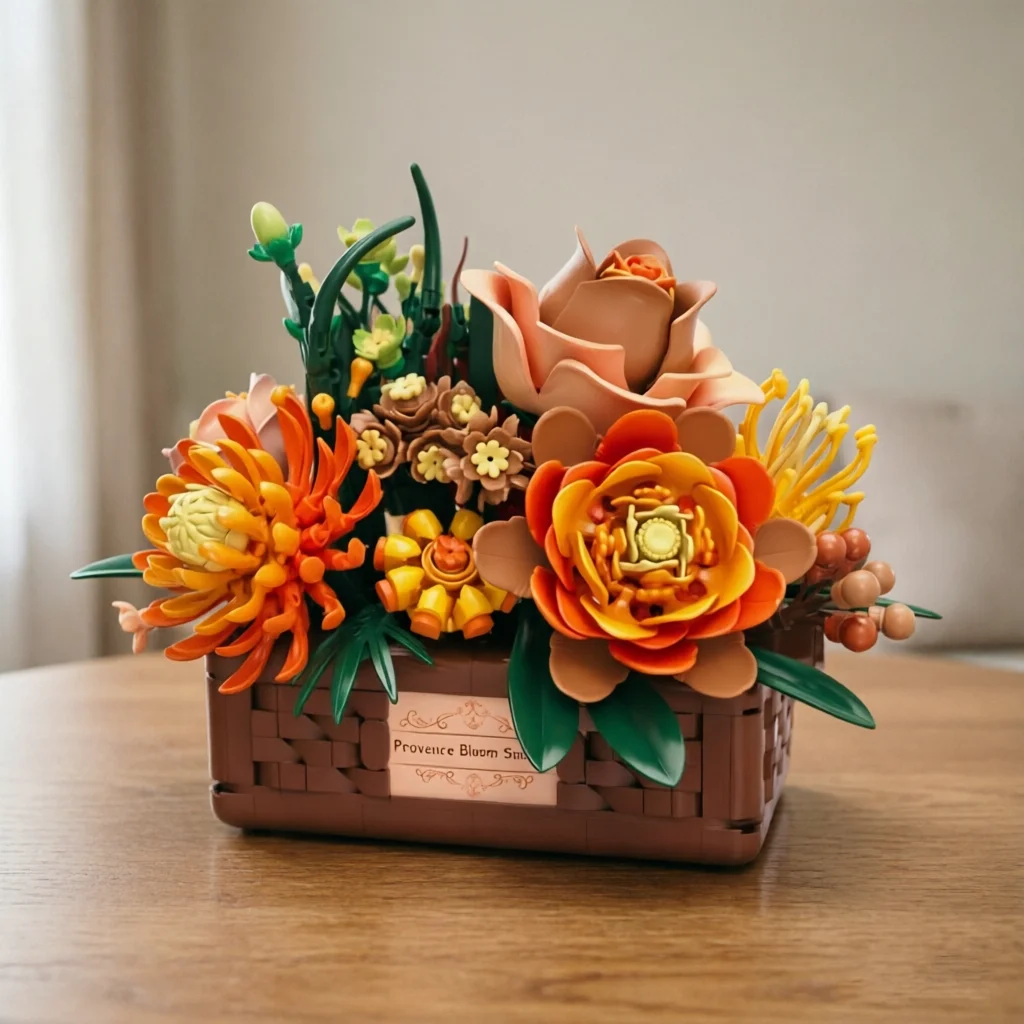 1312PCS Flower Basket Building Blocks Peony Rose Lotus Chrysanthemum Bouquet Model Bricks Educational Puzzle Toy Holiday Gift
1312PCS Flower Basket Building Blocks Peony Rose Lotus Chrysanthemum Bouquet Model Bricks Educational Puzzle Toy Holiday Gift