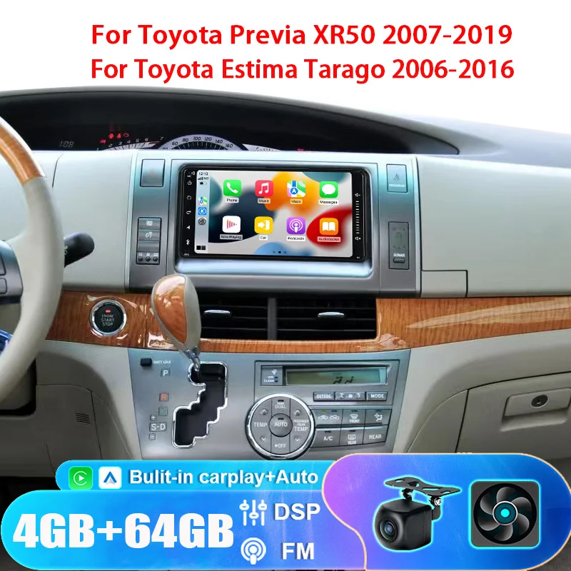 7" 4+64GB Car Stereo Radio For Toyota Previa XR50 2007-2019/ Estima Tarago 2006-2016 Carplay Android 13 Wireless Head Unit FM BT
7" 4+64GB Car Stereo Radio For Toyota Previa XR50 2007-2019/ Estima Tarago 2006-2016 Carplay Android 13 Wireless Head Unit FM BT