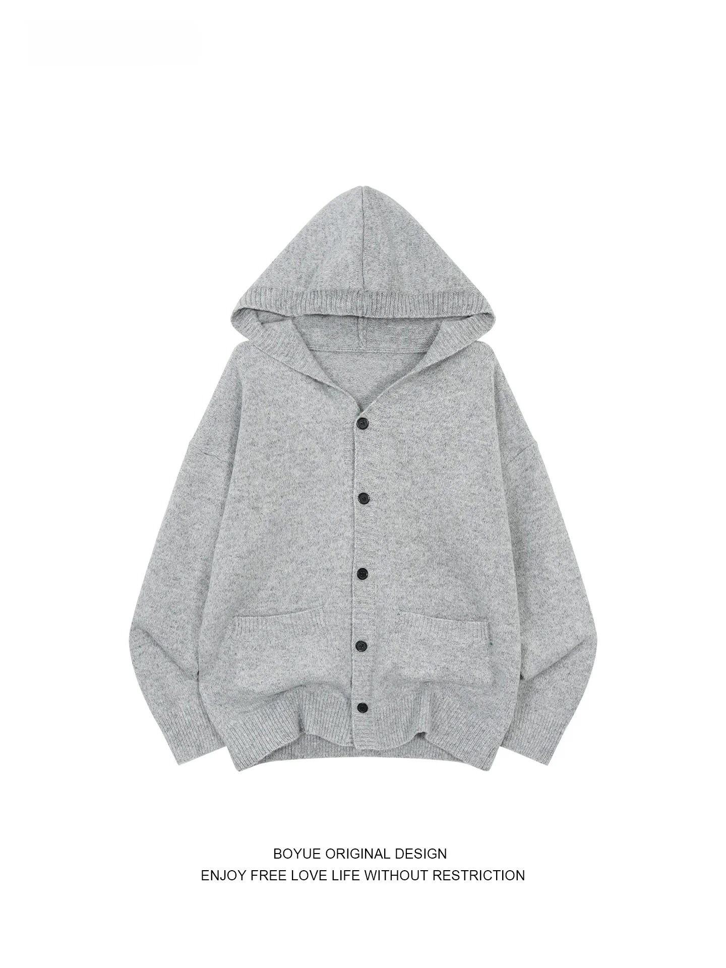 Вязаный кардиган Boyue Pure Color на пуговицах, свободный крой, повседневный стиль, для мужчин и женщин, зимний теплый свитер с длинными рукавами
Вязаный кардиган Boyue Pure Color на пуговицах, свободный крой, повседневный стиль, для мужчин и женщин, зимний теплый свитер с длинными рукавами