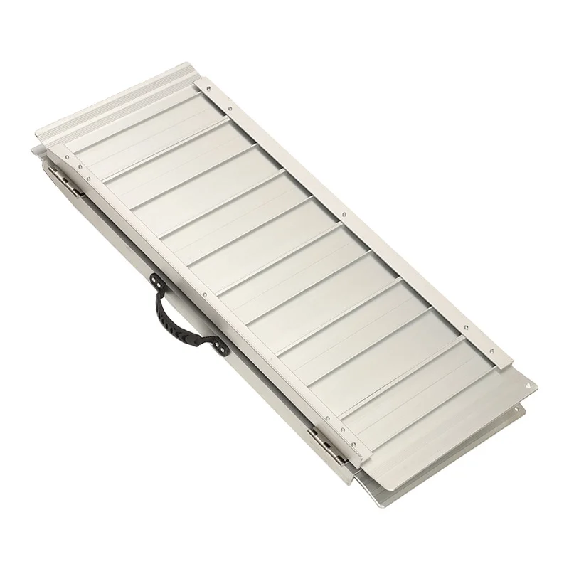 Aluminum alloy wheelchair ramp wheelchair climbing board
Aluminum alloy wheelchair ramp wheelchair climbing board
