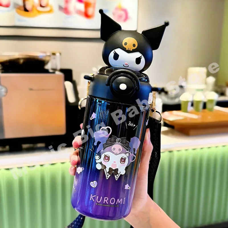 Hello Kitty Sanrio Kuromi Cartoon Child Water Cup Large Capacity Portable Sippy Cup 316 Stainless Steel Thermos Cup Child Gift
Hello Kitty Sanrio Kuromi Cartoon Child Water Cup Large Capacity Portable Sippy Cup 316 Stainless Steel Thermos Cup Child Gift