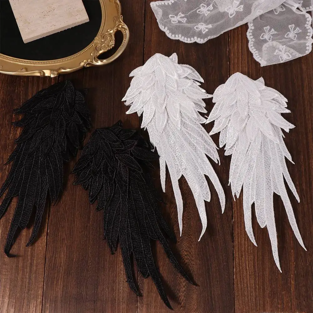 Harajuku Fairy Feather Embroidery Edge Clip Cosplay Sweet Lolita Hair Clip Hair Decors Halloween Wing Headdress Women
Harajuku Fairy Feather Embroidery Edge Clip Cosplay Sweet Lolita Hair Clip Hair Decors Halloween Wing Headdress Women