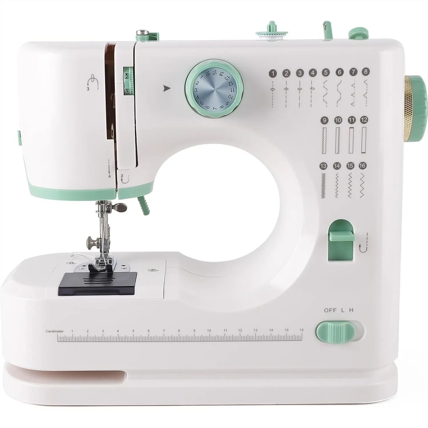Twin Needle Sewing Machine with Double Thread, 16 Stitch Applications, Lightweight Household Electric Sewing Machine for
Twin Needle Sewing Machine with Double Thread, 16 Stitch Applications, Lightweight Household Electric Sewing Machine for