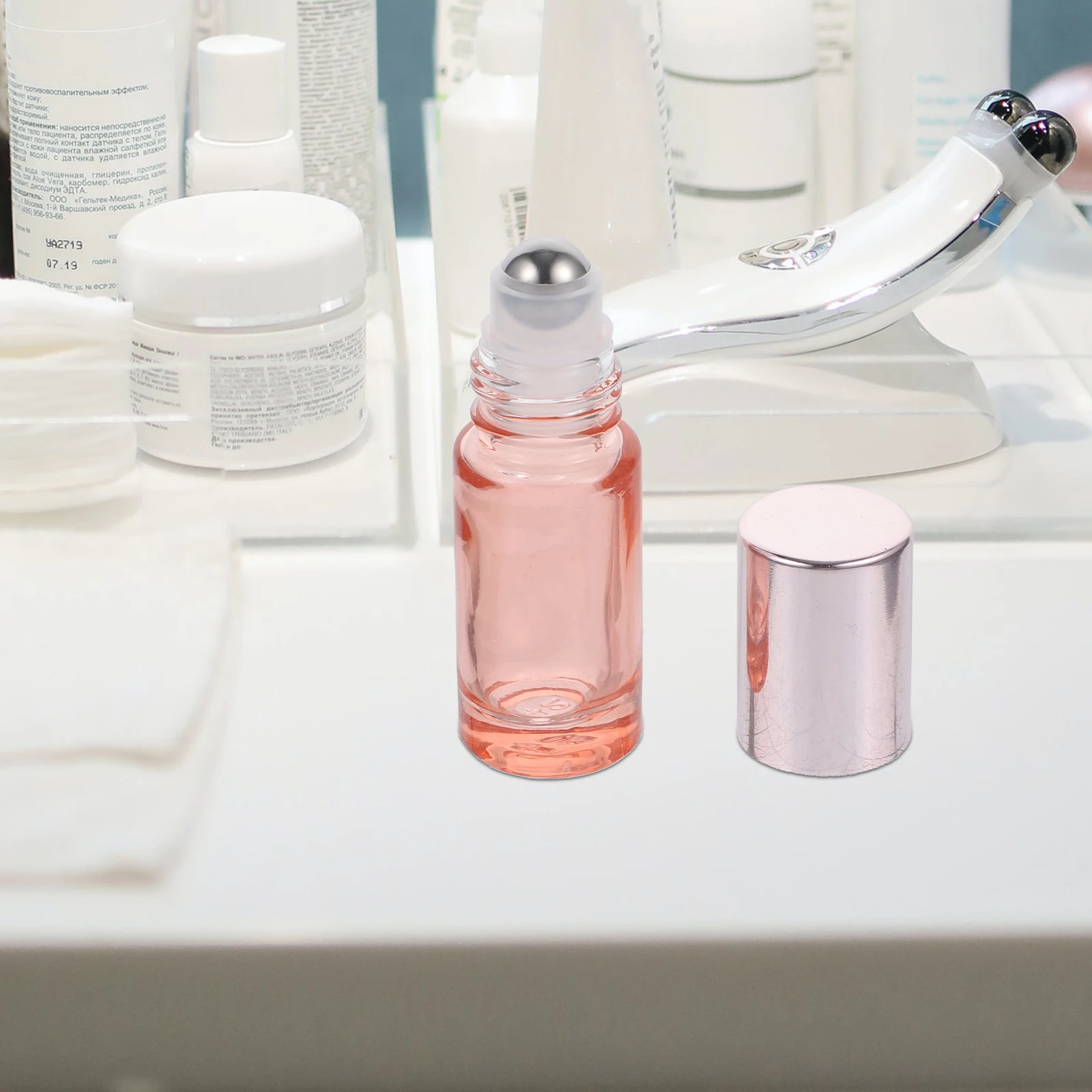 6Pcs Roller Bottles Glass Perfume Bottles Portable Refillable Leakproof Travel Essential Oil Containers 5ml Perfume Roller
6Pcs Roller Bottles Glass Perfume Bottles Portable Refillable Leakproof Travel Essential Oil Containers 5ml Perfume Roller