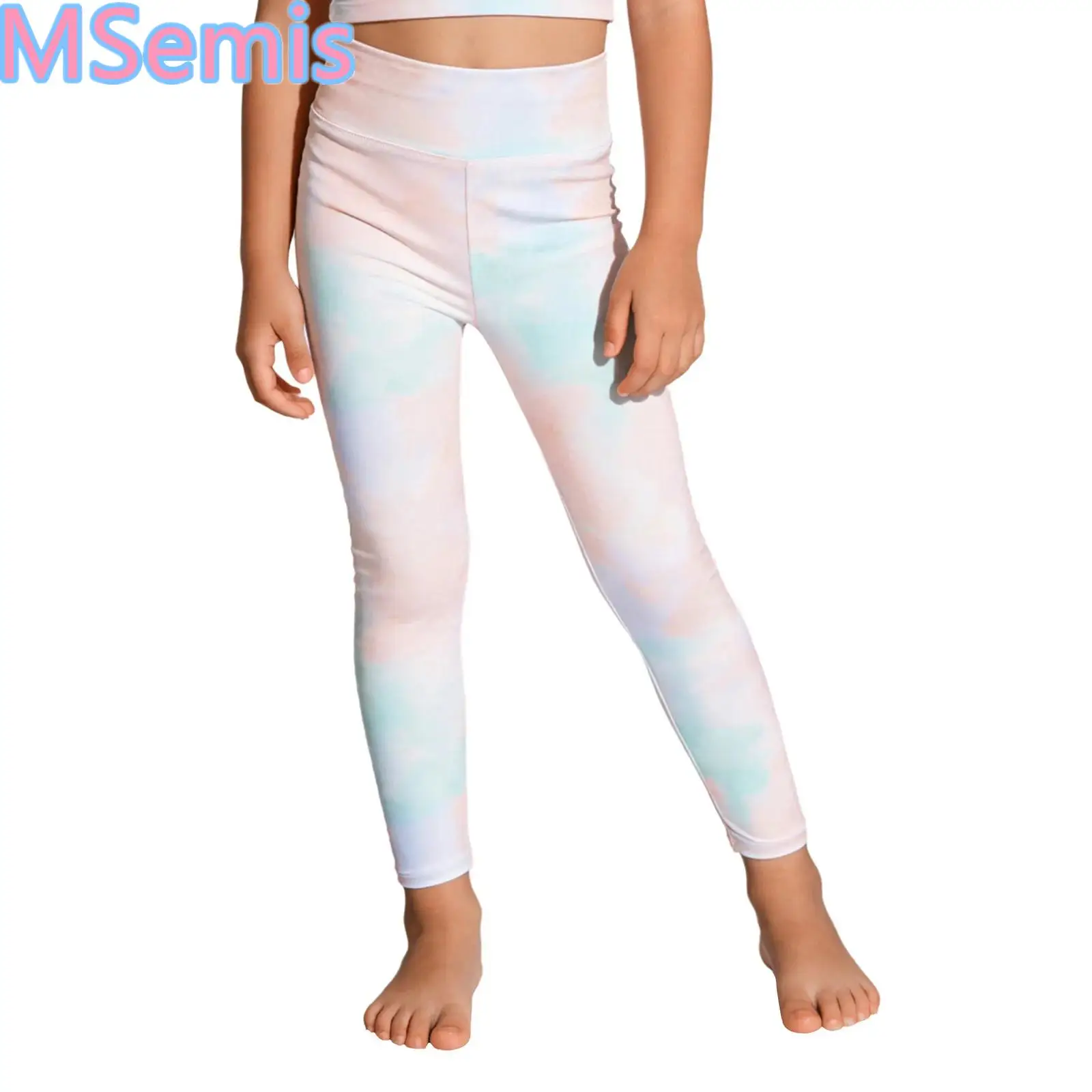 Kids Girls Lightweight Print Yoga Leggings Athletic Pants Elastic Waistband Quick-drying Pants for Dance Workout Running Cycling
Kids Girls Lightweight Print Yoga Leggings Athletic Pants Elastic Waistband Quick-drying Pants for Dance Workout Running Cycling