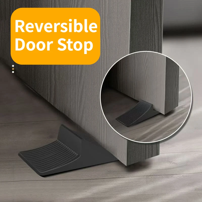 4/5/6 PCS Heavy Duty Rubber Door Stops Black Wedge Door Stoppers for Bottom of Door, Sturdy Non-Slip Floor Protectors, Stackable
4/5/6 PCS Heavy Duty Rubber Door Stops Black Wedge Door Stoppers for Bottom of Door, Sturdy Non-Slip Floor Protectors, Stackable