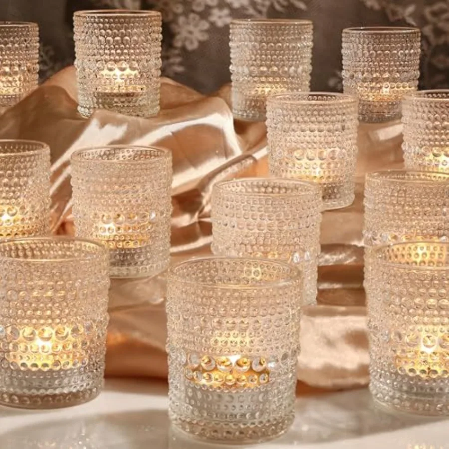 48 Packs Votive Candle Holders, Clear Tea Lights Candle Holders Bulk Tealight Candle Holder for Table Glass Holder for Wedding
48 Packs Votive Candle Holders, Clear Tea Lights Candle Holders Bulk Tealight Candle Holder for Table Glass Holder for Wedding