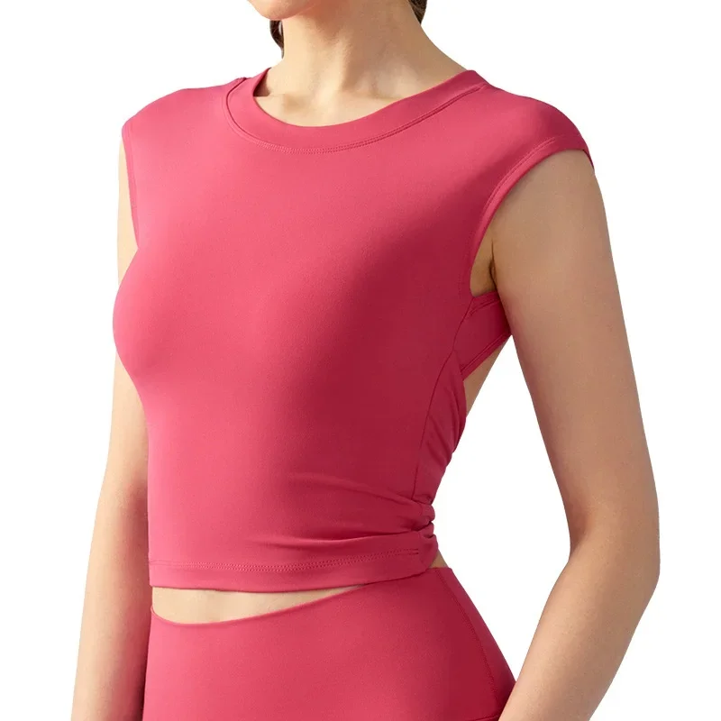 Women Sports Short Sleeve Sexy Beauty Back Yoga T-Shirt Quick-drying Yoga Crop Tops Gym Fitness Workout Running Push Up Shirts
Women Sports Short Sleeve Sexy Beauty Back Yoga T-Shirt Quick-drying Yoga Crop Tops Gym Fitness Workout Running Push Up Shirts