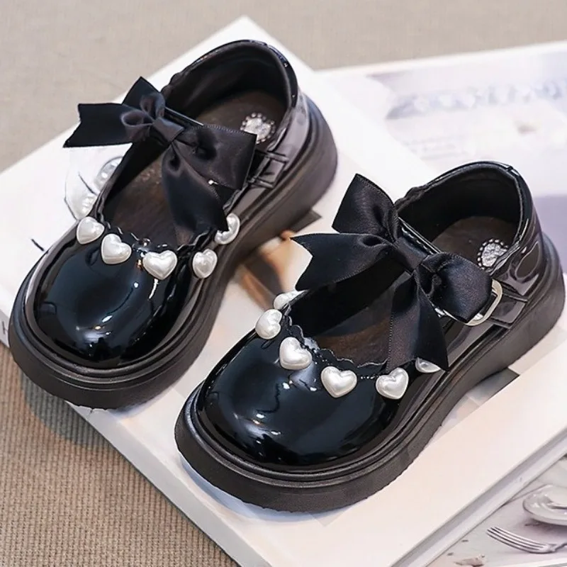 Kids flats Mary Jane Shoes Lolita Love Bowknot Girls Fashion Princess Leather Shoes Wine Red Versatile Children Causal Shoes
Kids flats Mary Jane Shoes Lolita Love Bowknot Girls Fashion Princess Leather Shoes Wine Red Versatile Children Causal Shoes