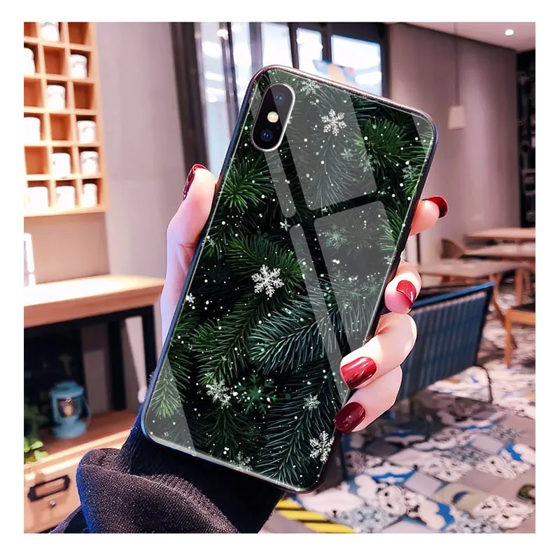 Winter Christmas snowflake Glass phone case For iPhone 17 Pro Max Air 17 16 15 14 13 Pro Max 15 16 Pro 15Plus Case
Winter Christmas snowflake Glass phone case For iPhone 17 Pro Max Air 17 16 15 14 13 Pro Max 15 16 Pro 15Plus Case